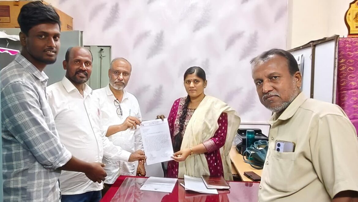 ಕಟ್ಟಡ ಕಾರ್ಮಿಕರ ಸೇಫ್ಟಿ ಟೂಲ್ ಕಿಟ್ ವಿತರಣೆಗೆ ನಿಗದಿತ ಕೊನೆಗೊಂಡ ಅವಧಿ ವಿಸ್ತರಣೆಗೆ ಆಗ್ರಹಿಸಿ ಮನವಿ